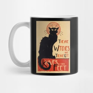 Cats Are Witches and They've Got Knives In Their Feet Mug